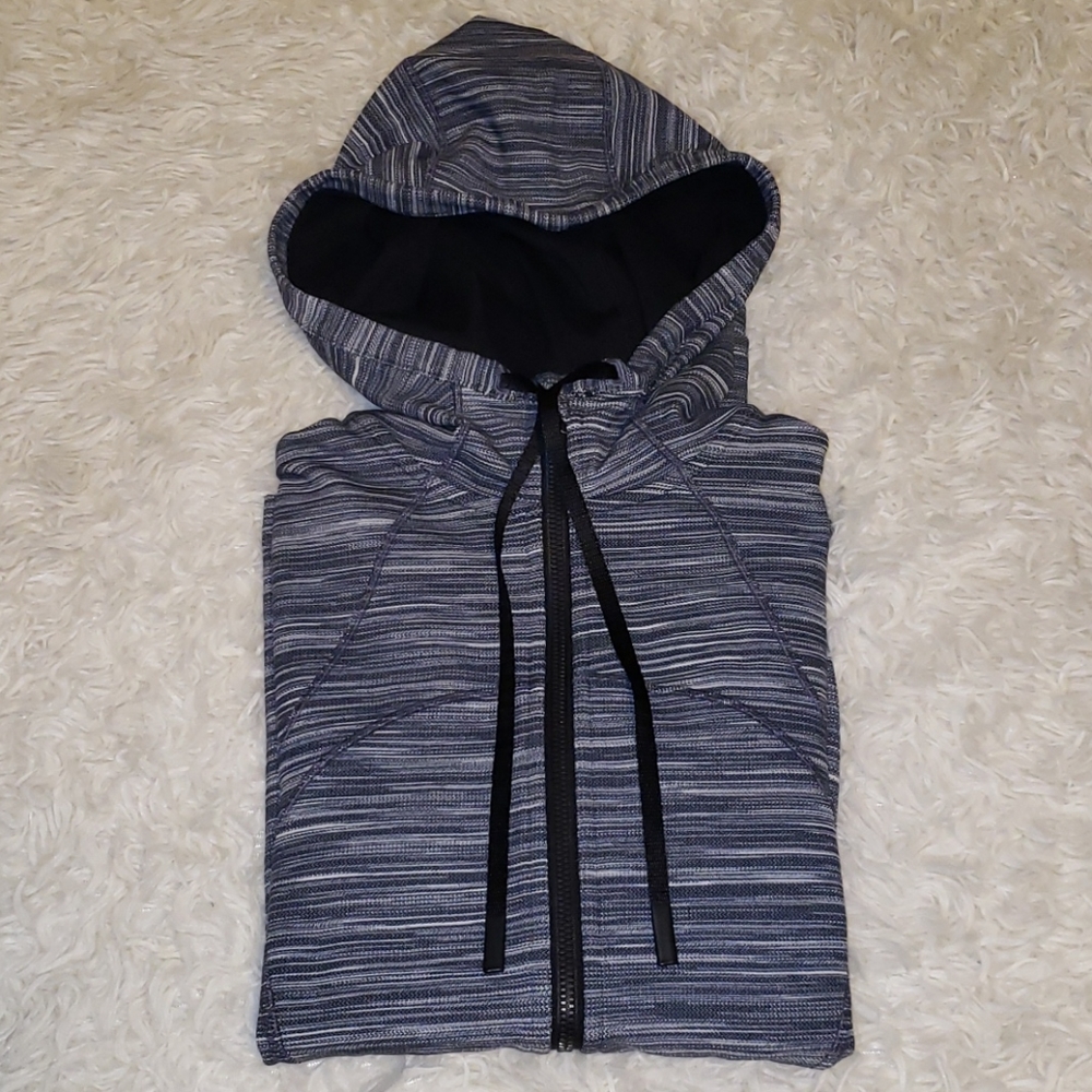 Lululemon Define Hooded Nulu Jacket HBLK/WHT/BLK 4 Nwt - Picture 10 of 13